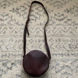 Portland Leather Circle Crossbody